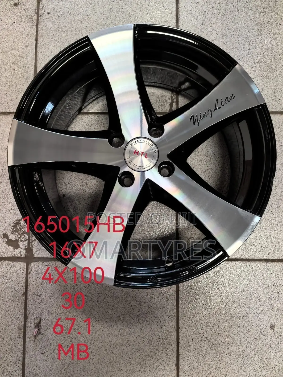 Rim Size 16 – 4 Holes