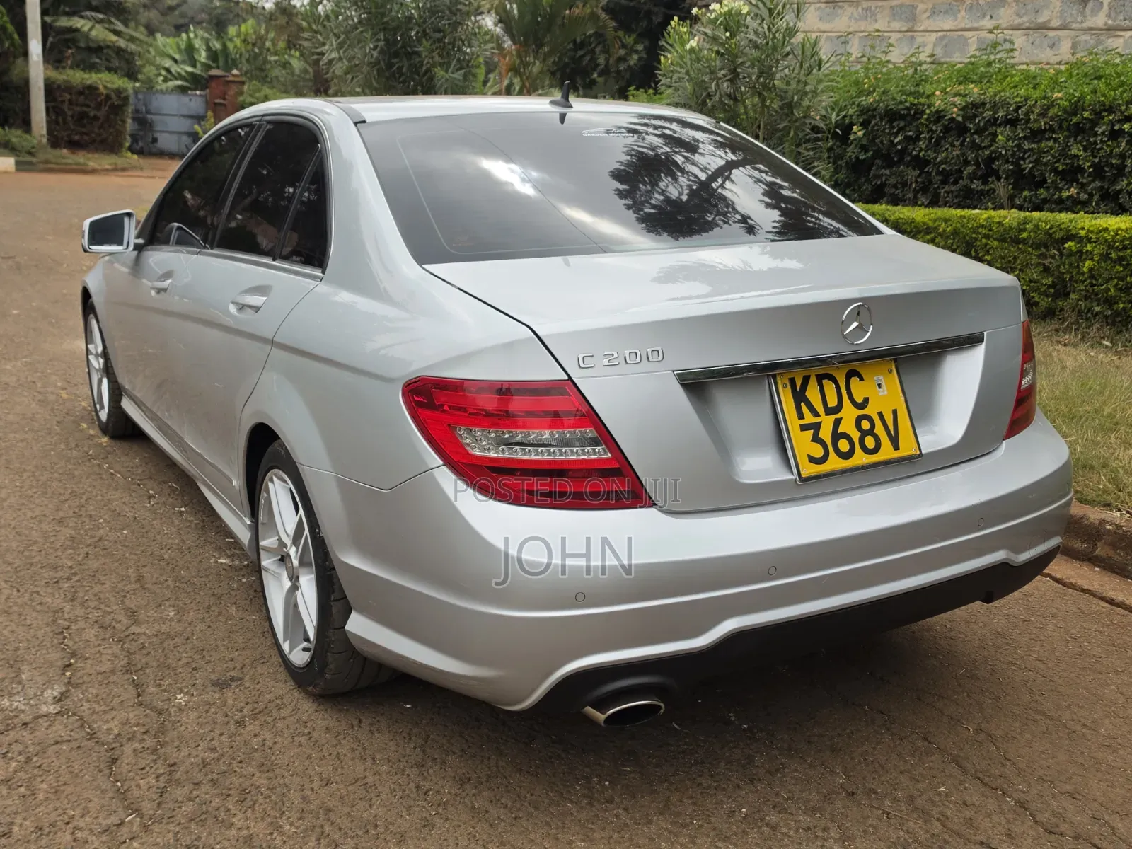Mercedes-Benz C200 2014 Silver