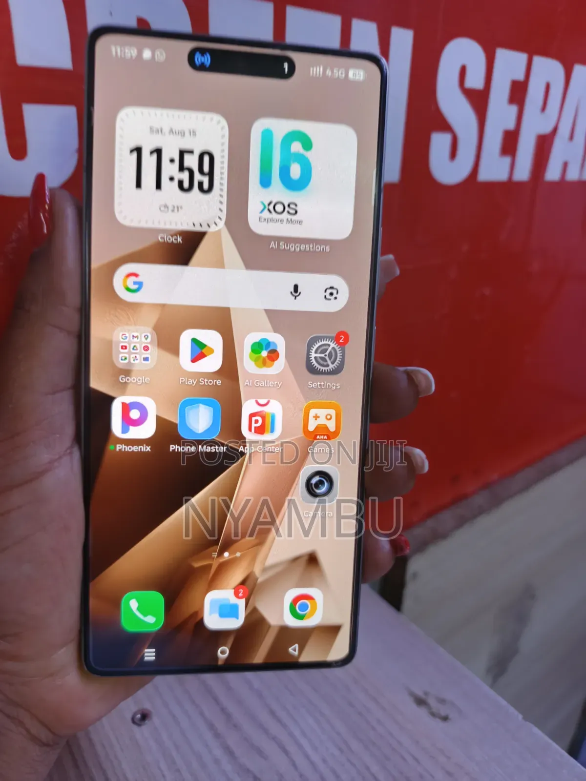 Infinix Note 50 Pro 256 GB Gray