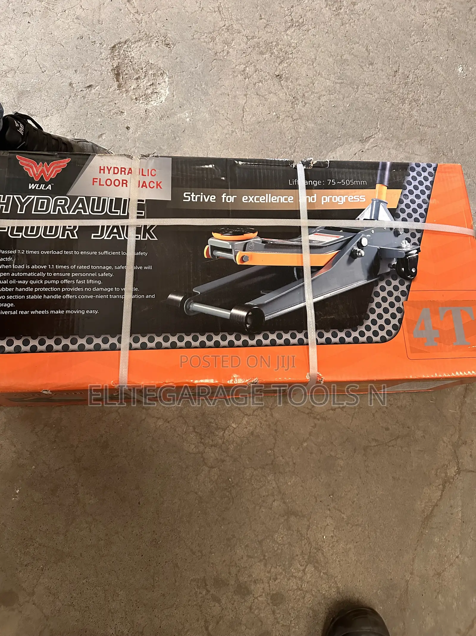 Heavy Duty 4t Trolley Jack