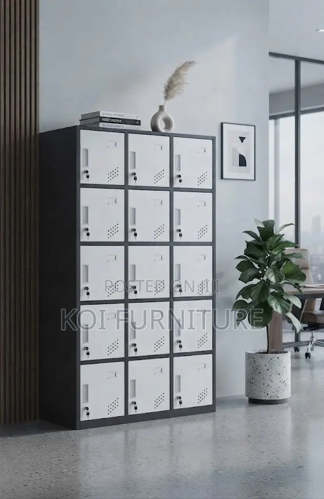 Office Cabinet; 15 Drawers Keep Lockable Cabinet