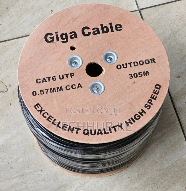 E-Link Cat6 UTP 23AWG Outdoor Cable:305M
