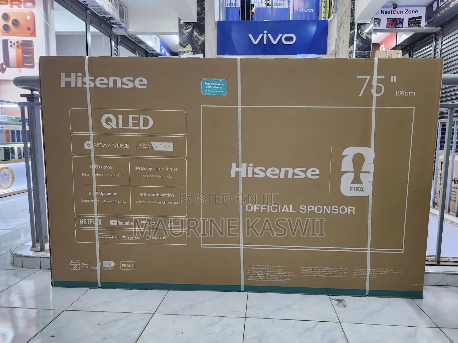 Hisense 75”q6qken (2026)qled 4 K