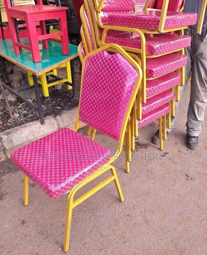 Meeting Rooms Chairs With PVC Seat Cover