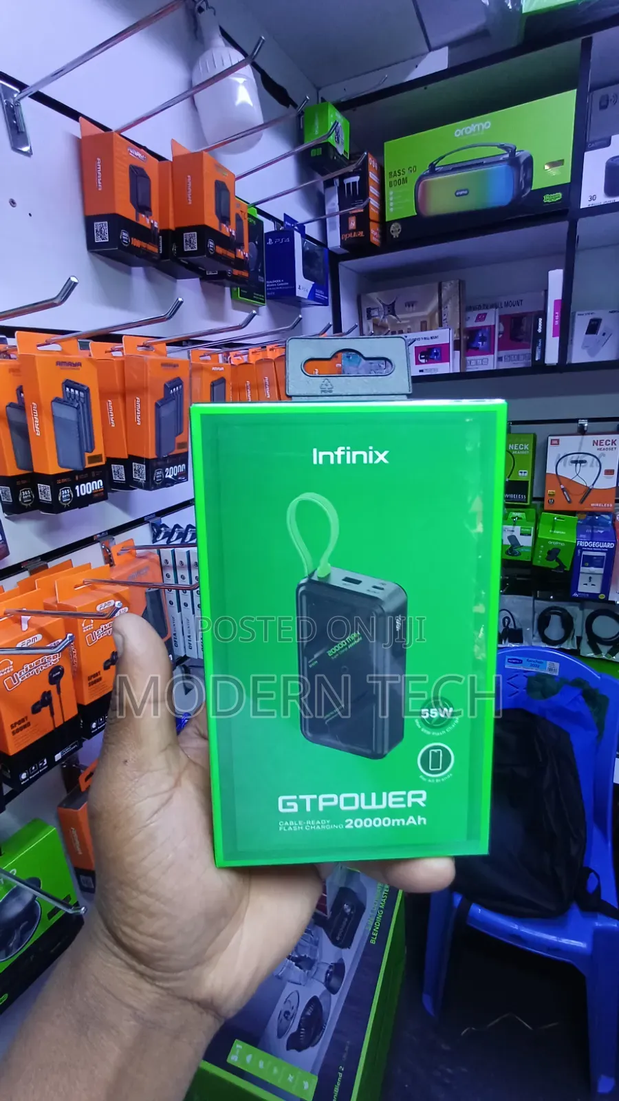 Infinix Gtpower 55w XP20GT 20000Mah Laptop PowerBank