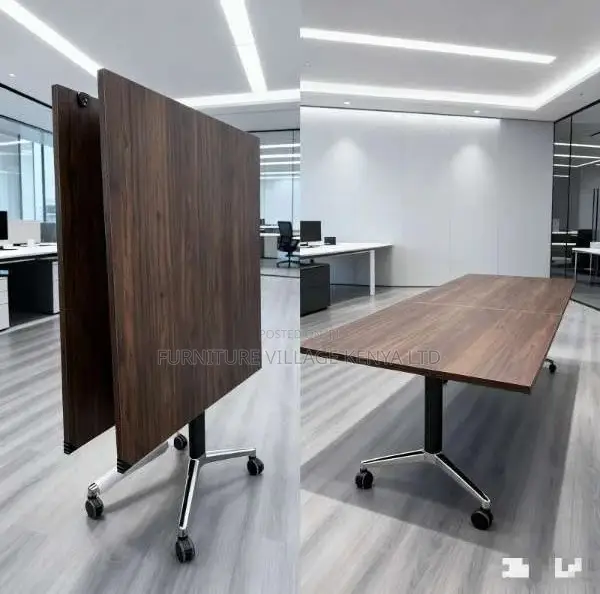 Boardroom Table; 240 CM Foldable Office Staff Meeting Table
