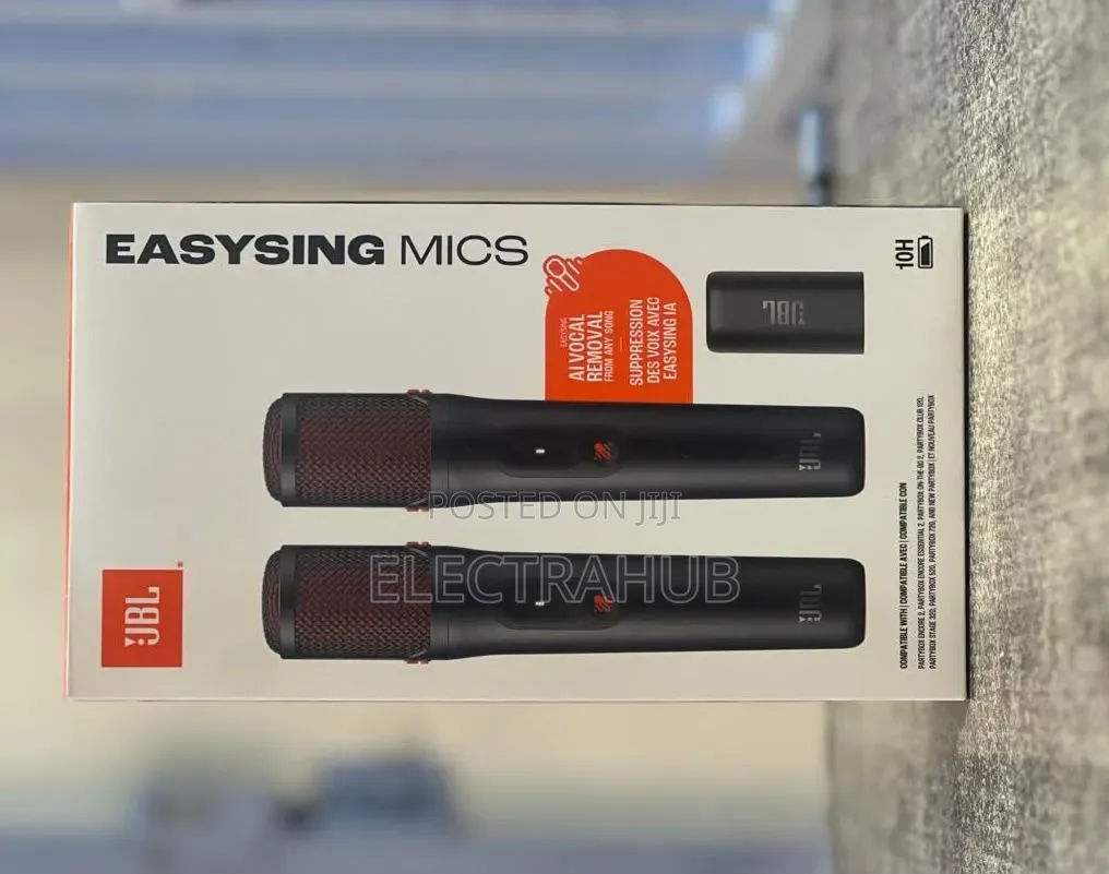 JBL Easysing Mics Brand New Sealed