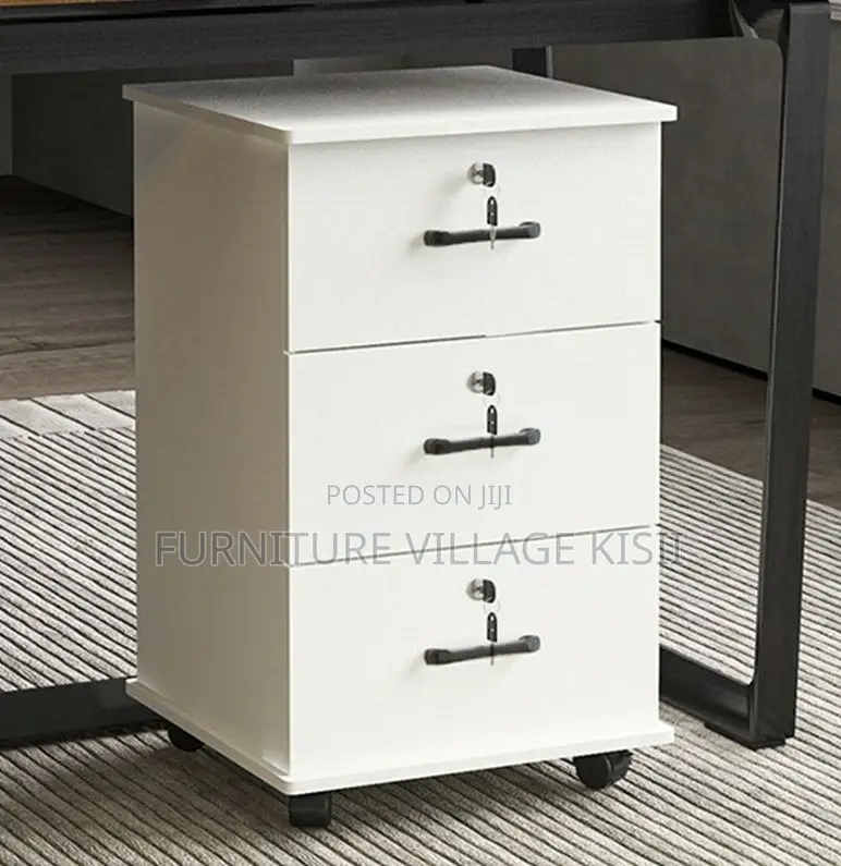 Office Cabinet: 3-Drawer Pedestrian Cabinet