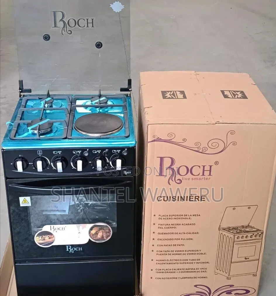 Roch Black 50×55 Standing 3+1 Cooker at 18000