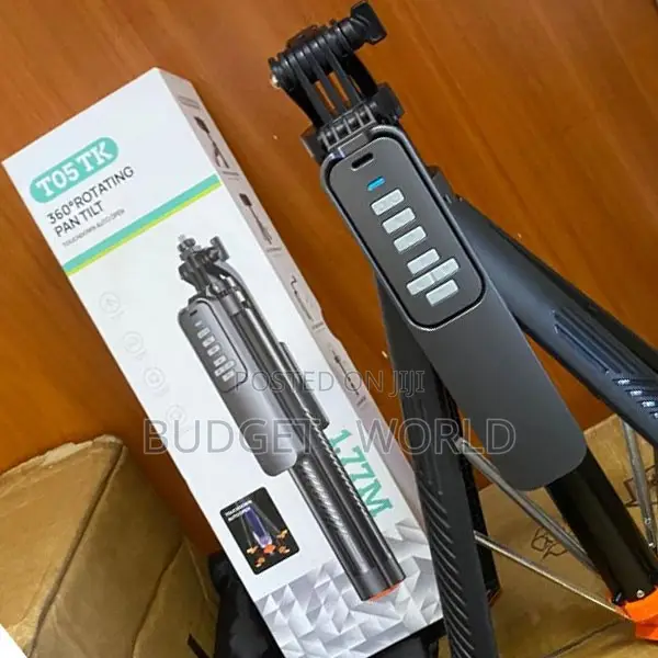 . T05 Adjustable 360° Selfie Stick With Tripod Stand