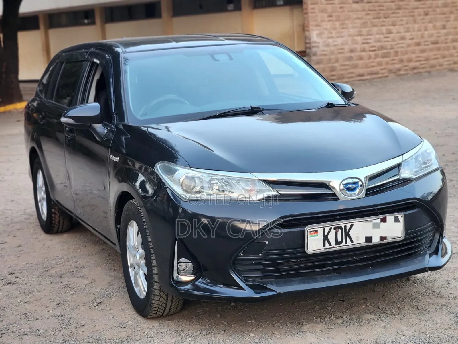 Toyota Corolla Fielder 2015 Black