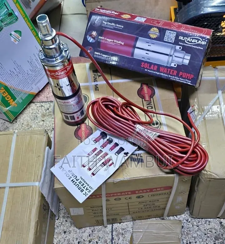 0.5hp Solar Submersible Water Pump*affordable Solar Submersible Water