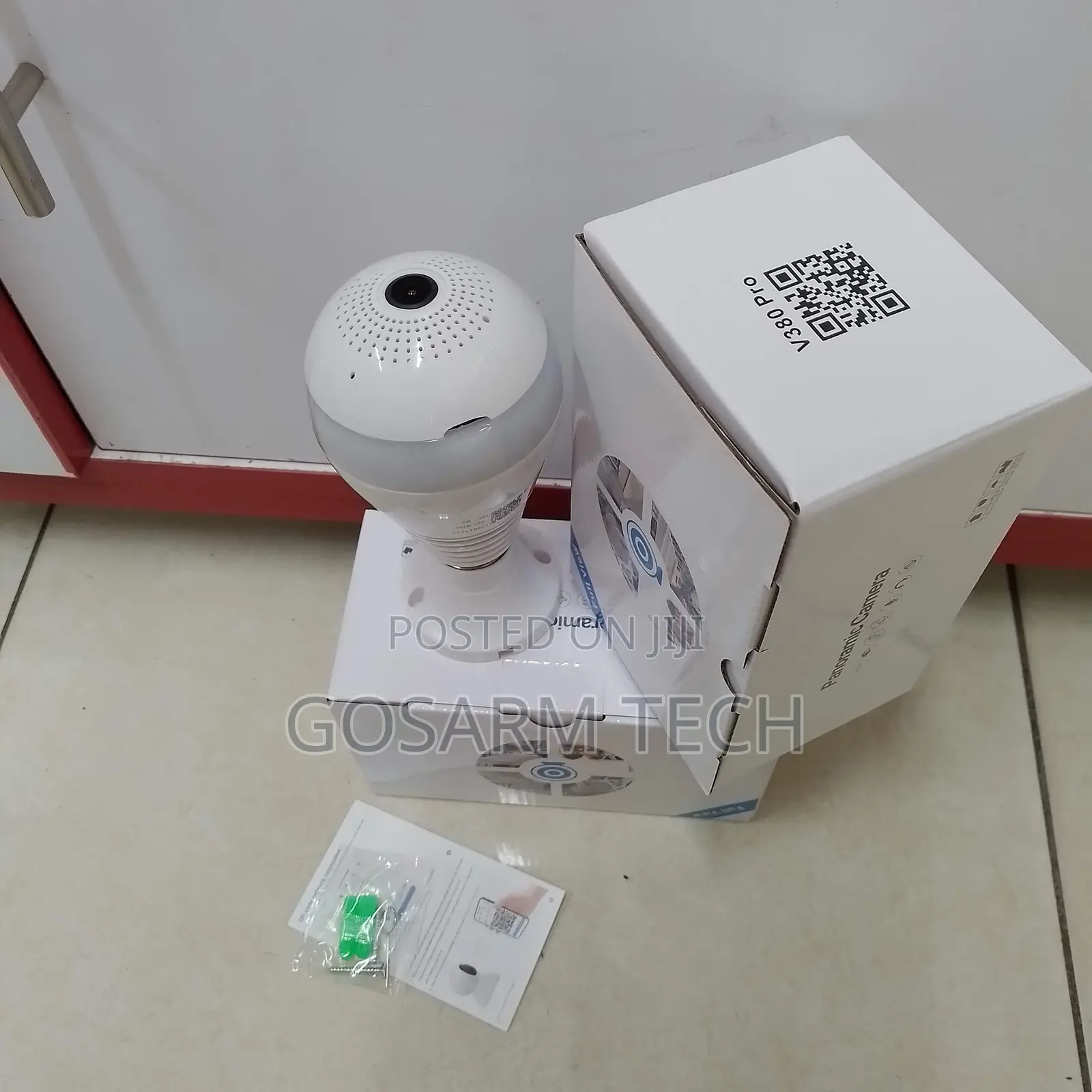 V380 Panoramic Bulb Camera – WiFi Security CCTV