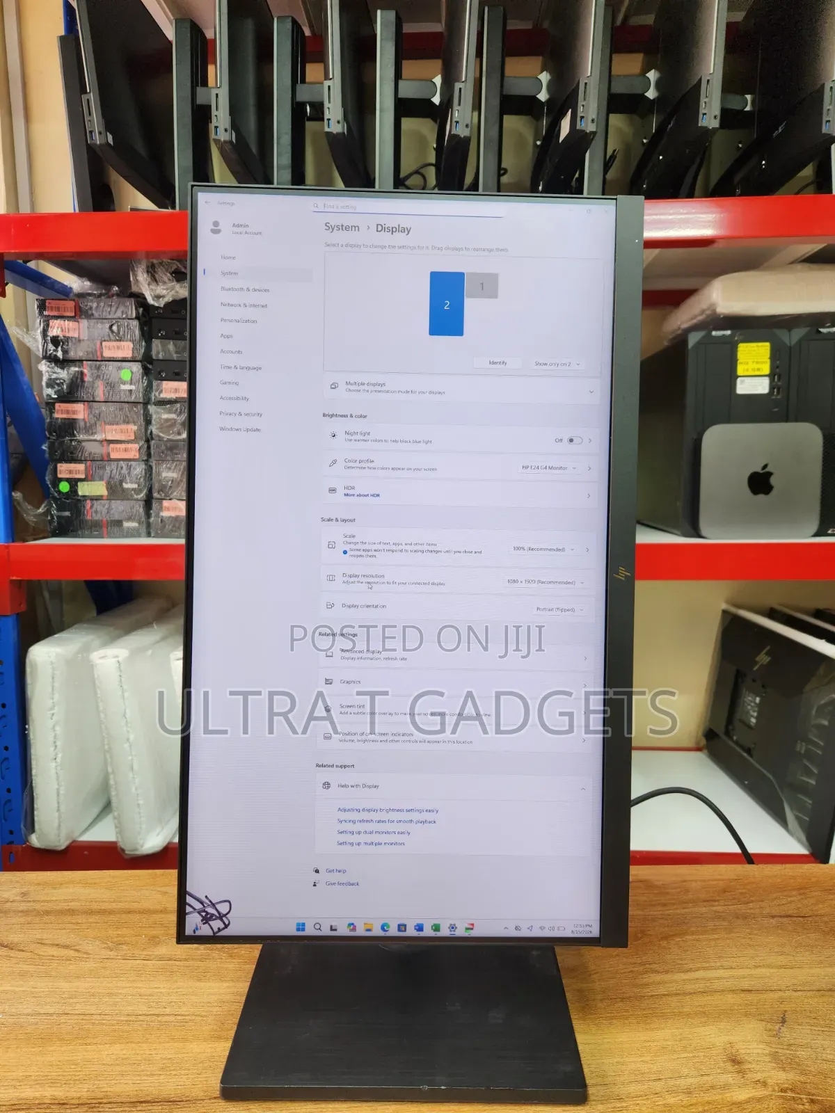HP E24 G4 — 24" Frameless Full HD Monitor