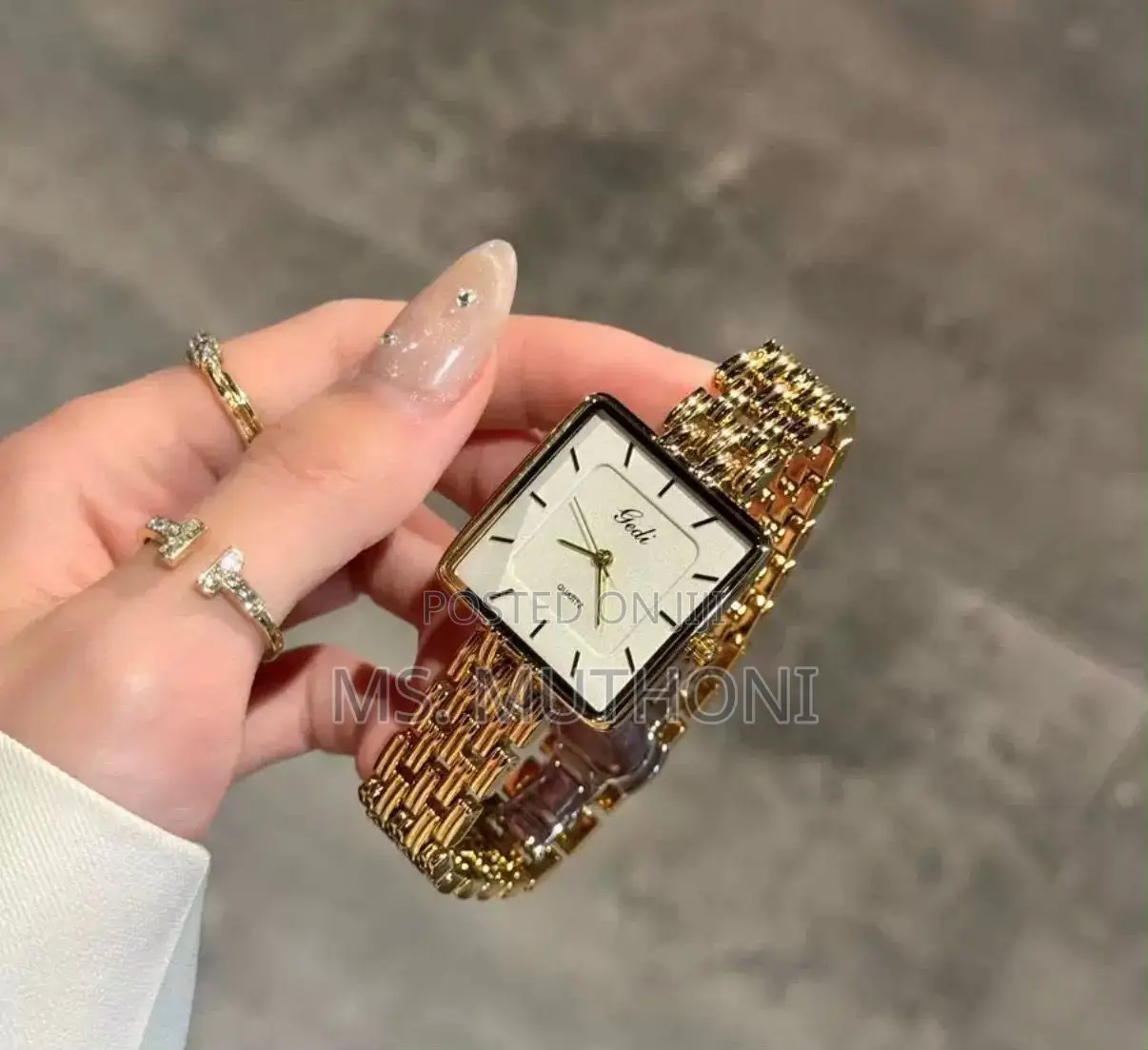 Jewelry or a Timepiece? It's Both. GEDI