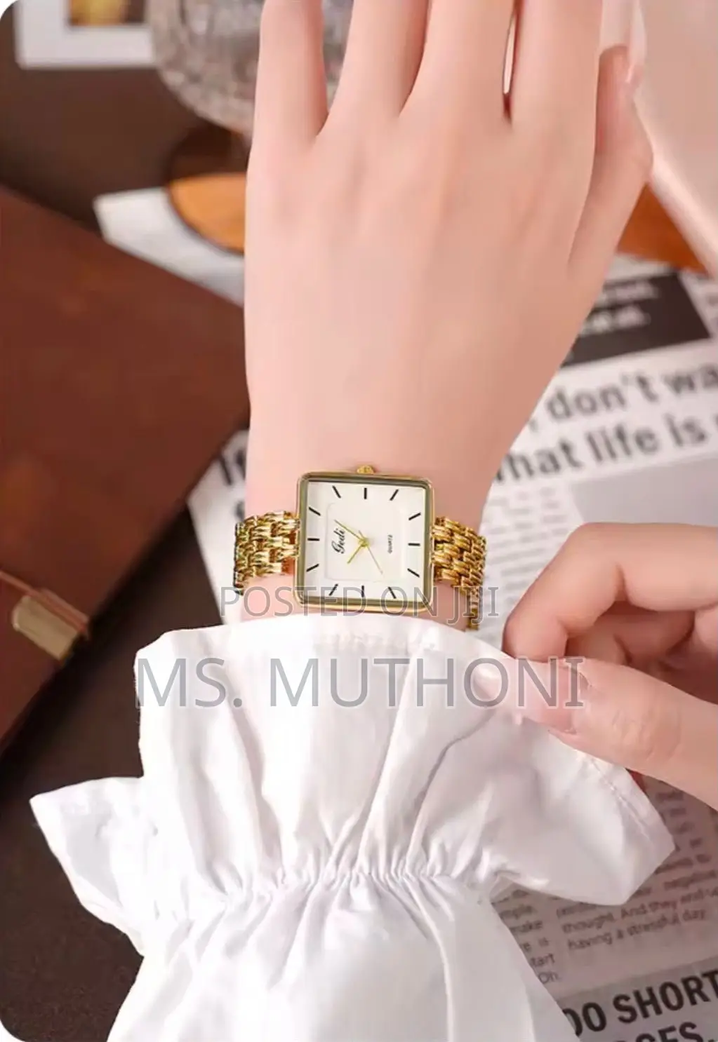Jewelry or a Timepiece? It's Both. GEDI