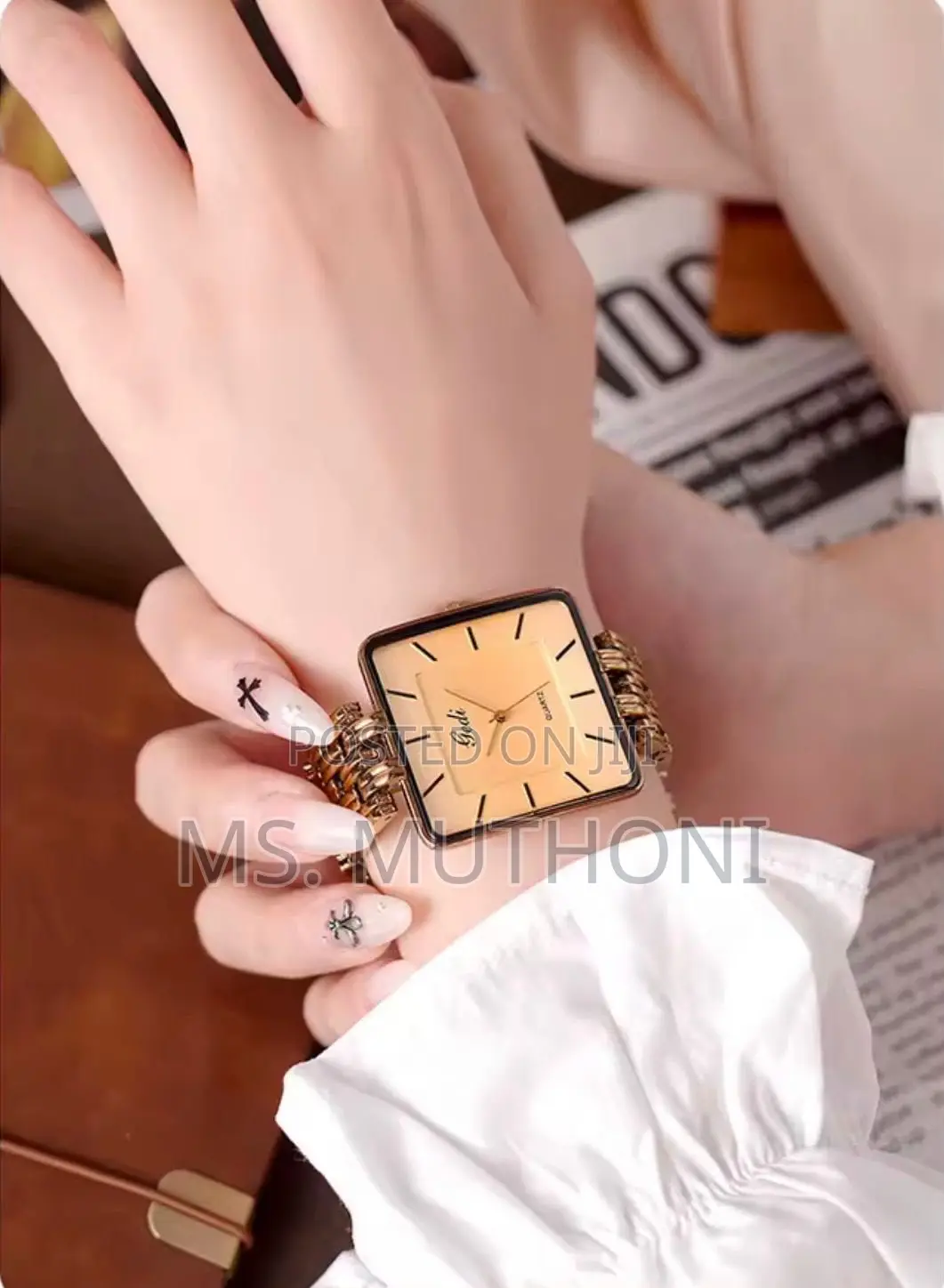 Jewelry or a Timepiece? It's Both. GEDI