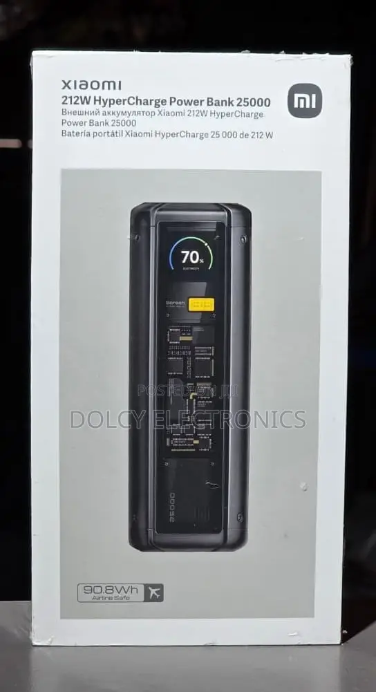 XIAOMI Powerbank 212w Hyper Charge Powerbank