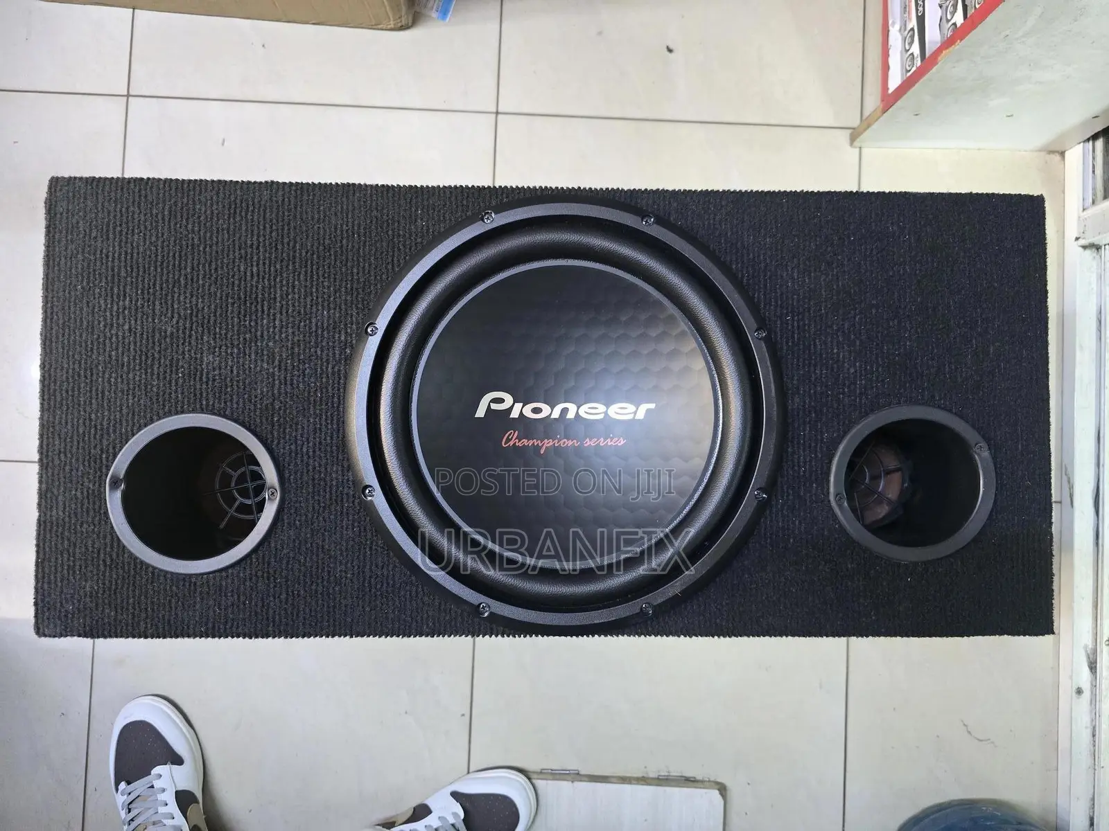 Pioneer TS-W312D4 1600watt Bass Subwoofer With Double Breather MDF Cab