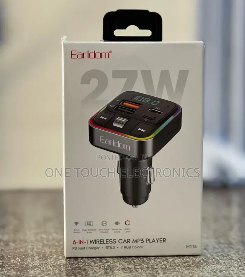 Earldom 6-in-1 Wireless Car MP3 Player