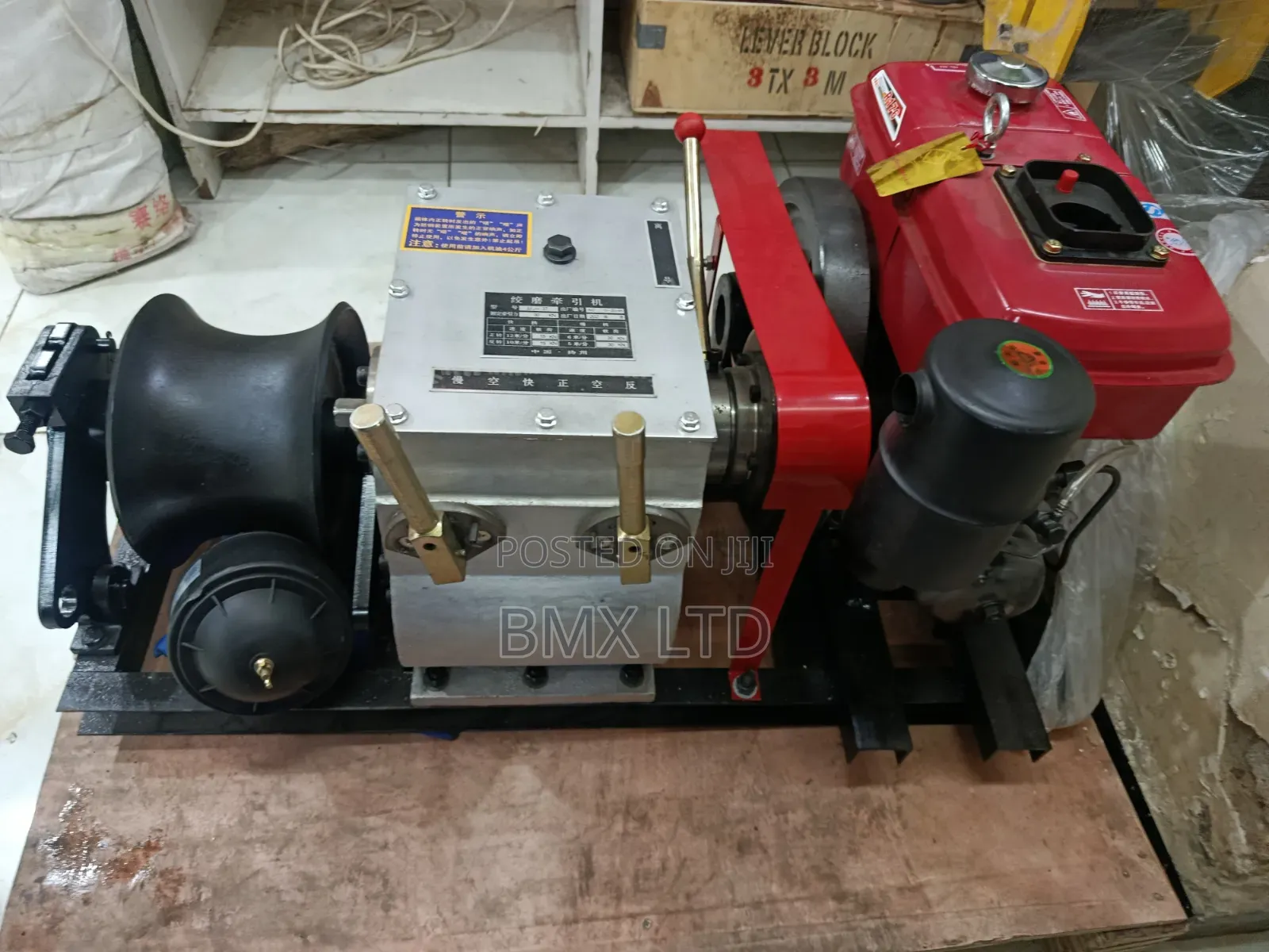 Diesel Powered Winch