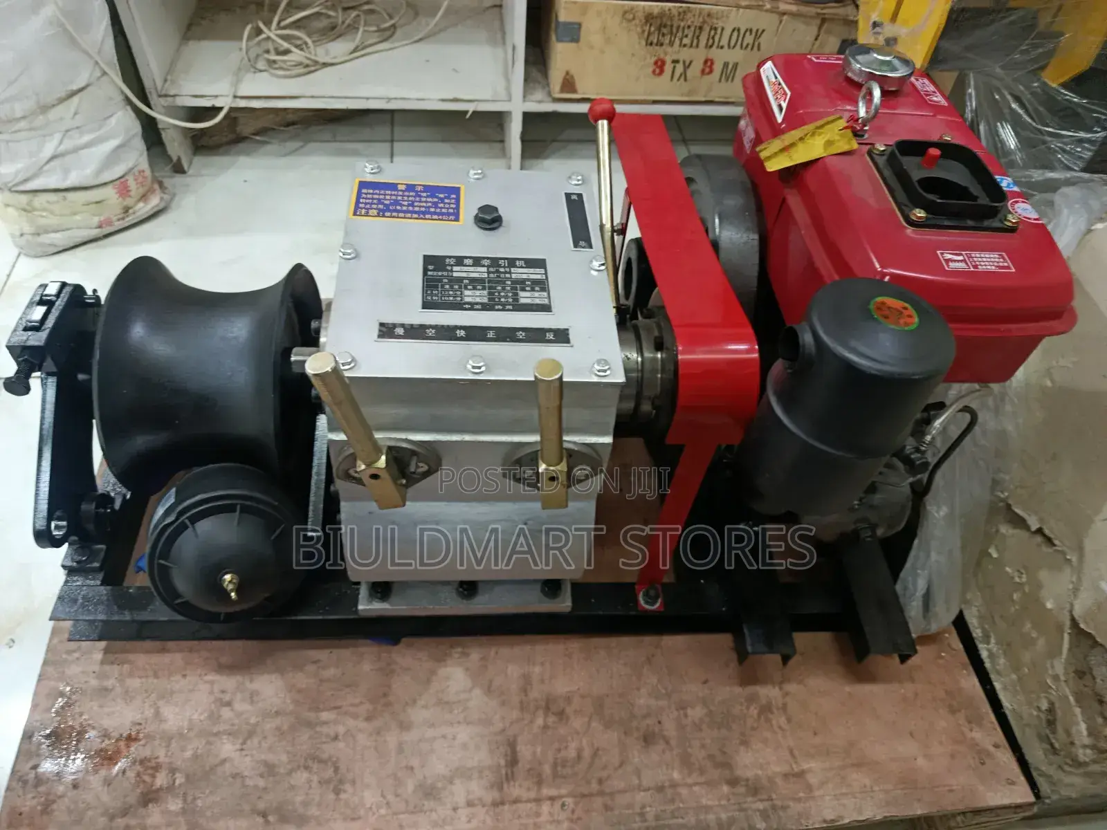 Diesel Powered Winch