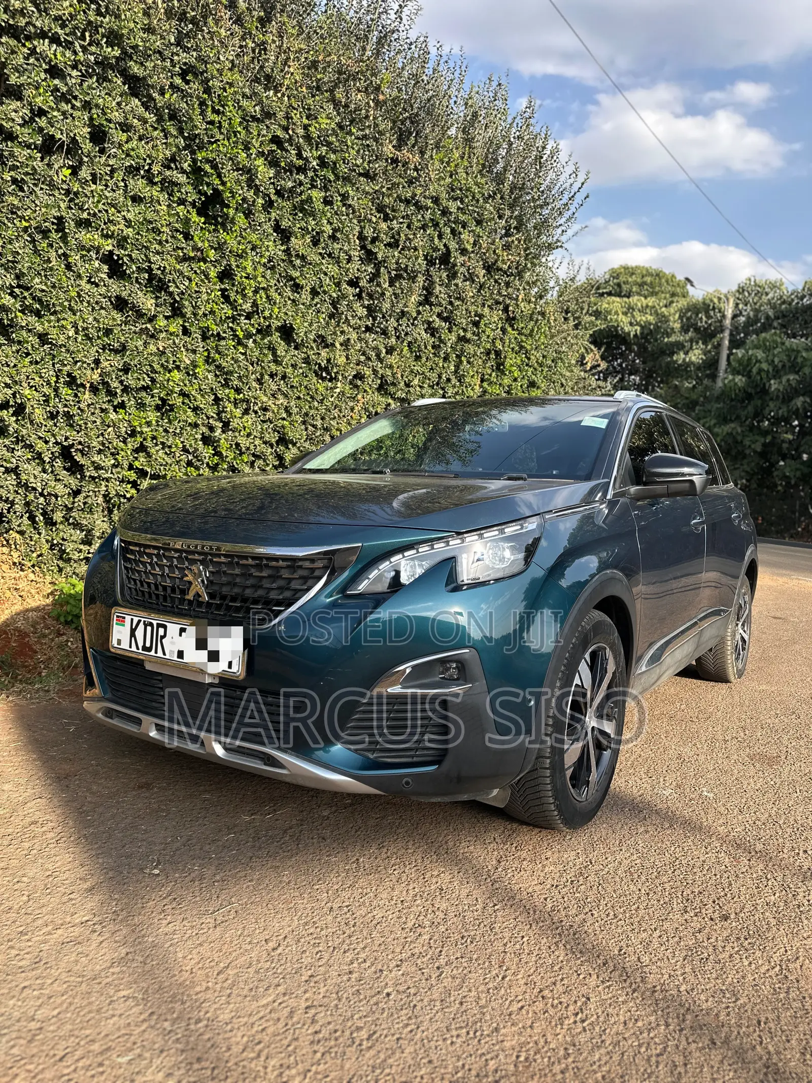Peugeot 5008 1.6 BlueHDi 120 GT Line 2017 Blue