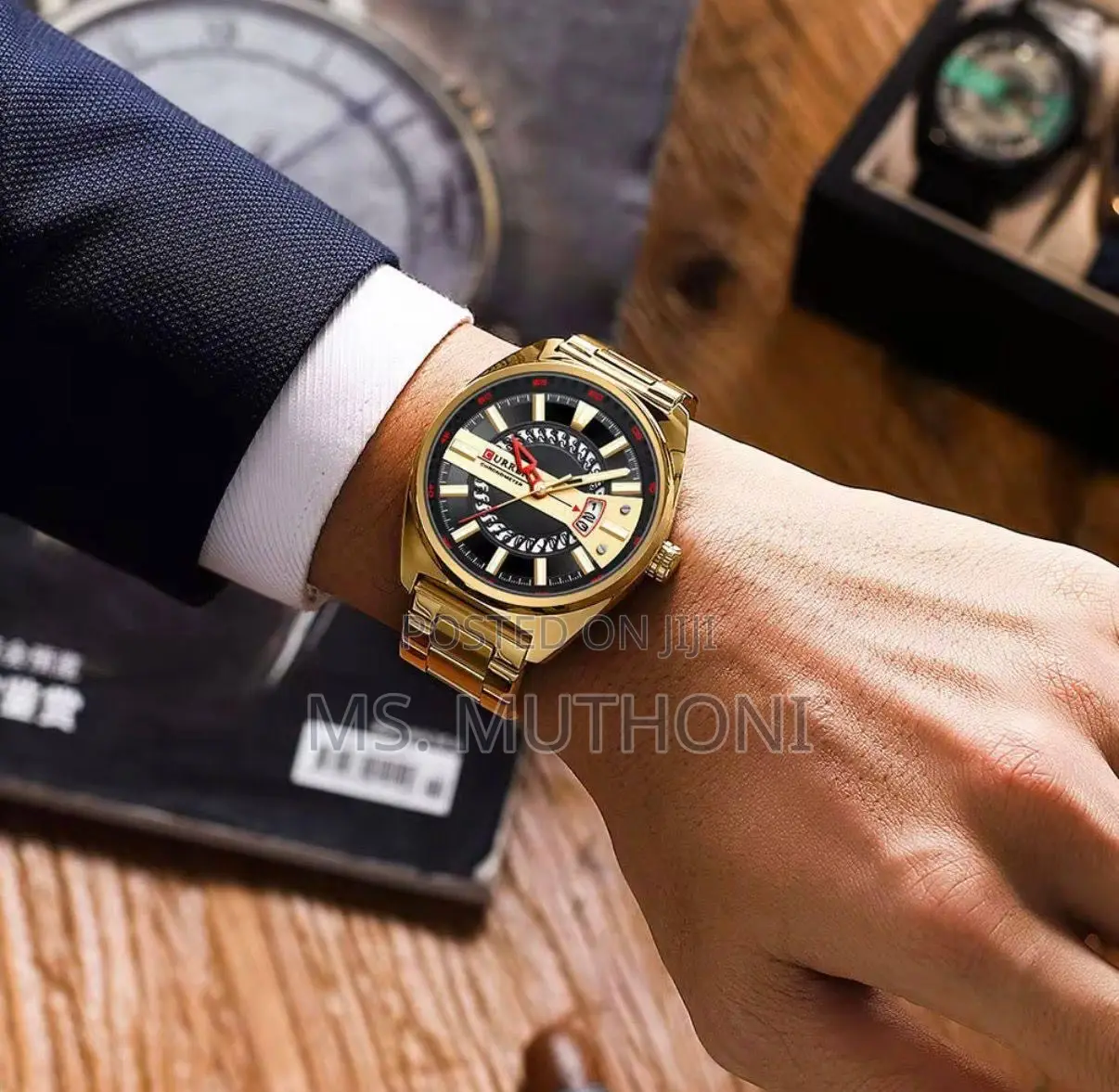  the New Curren Chronograph Collection