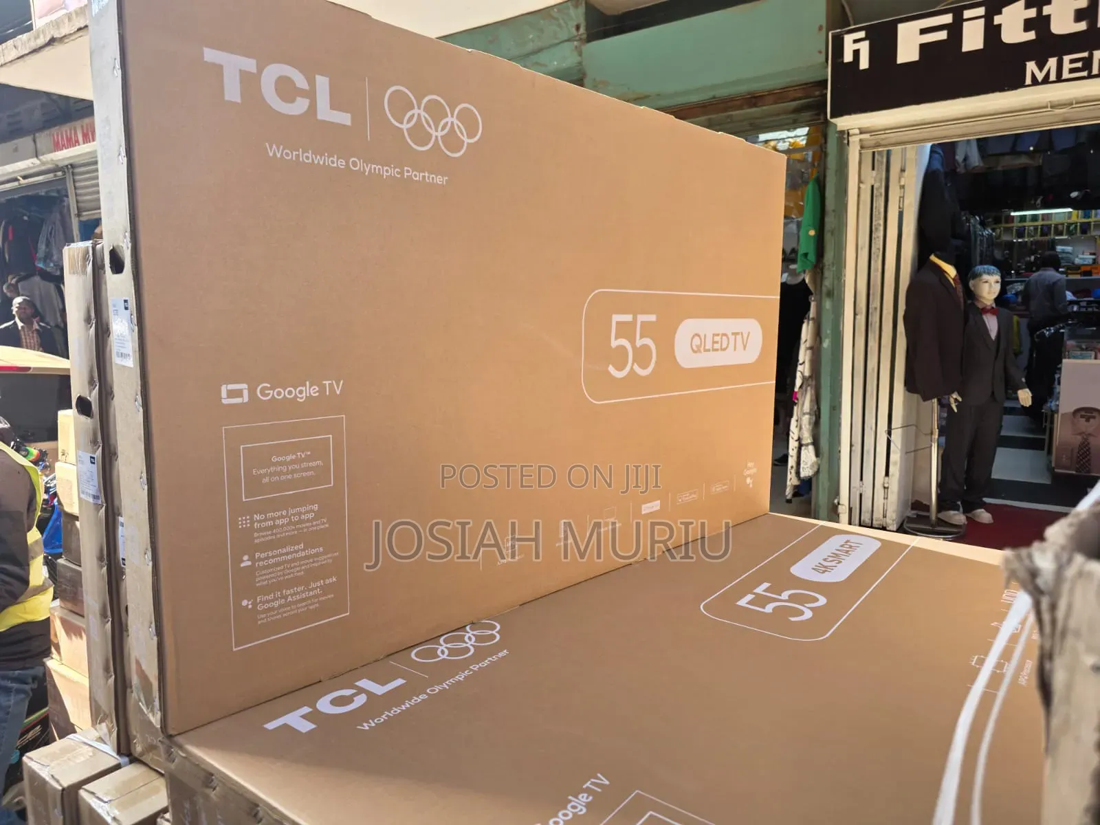 TCL 55t6d 55" Qled Google Smart TV