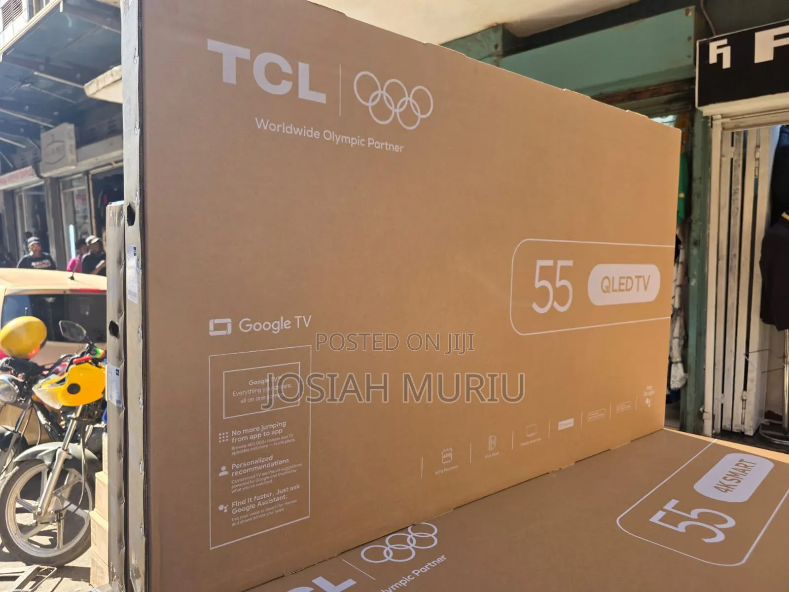 TCL 55t6d 55-Inch Qled Smart Google TV
