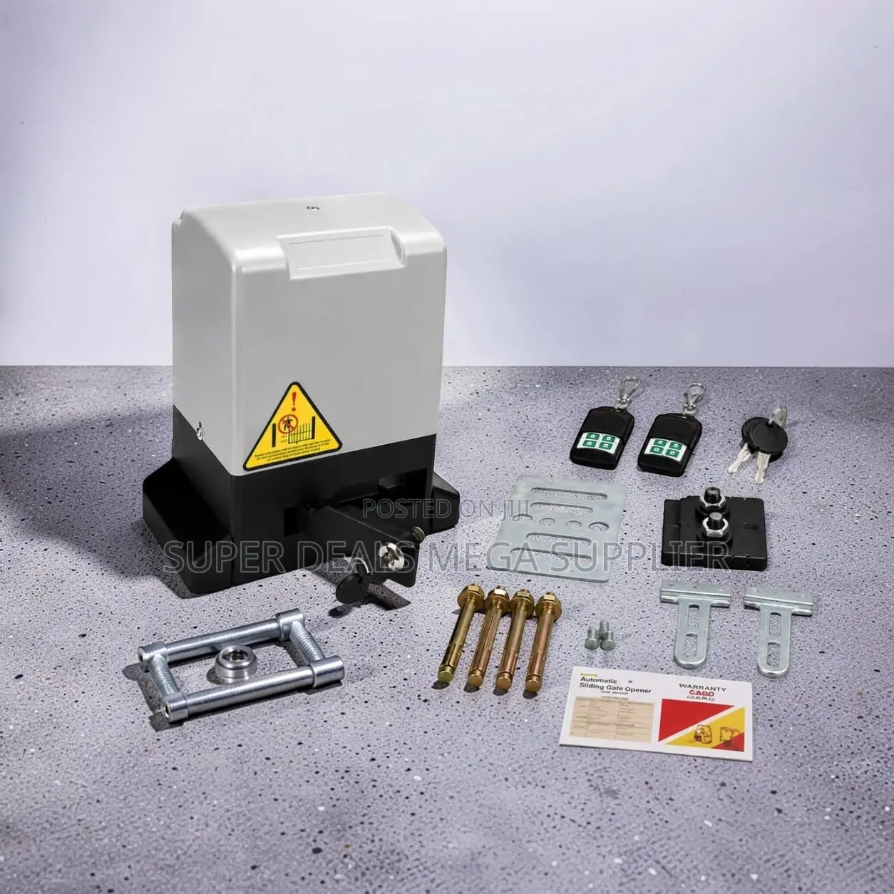 Efficient Motor Automatic Sliding Gate Opener Complete Kit
