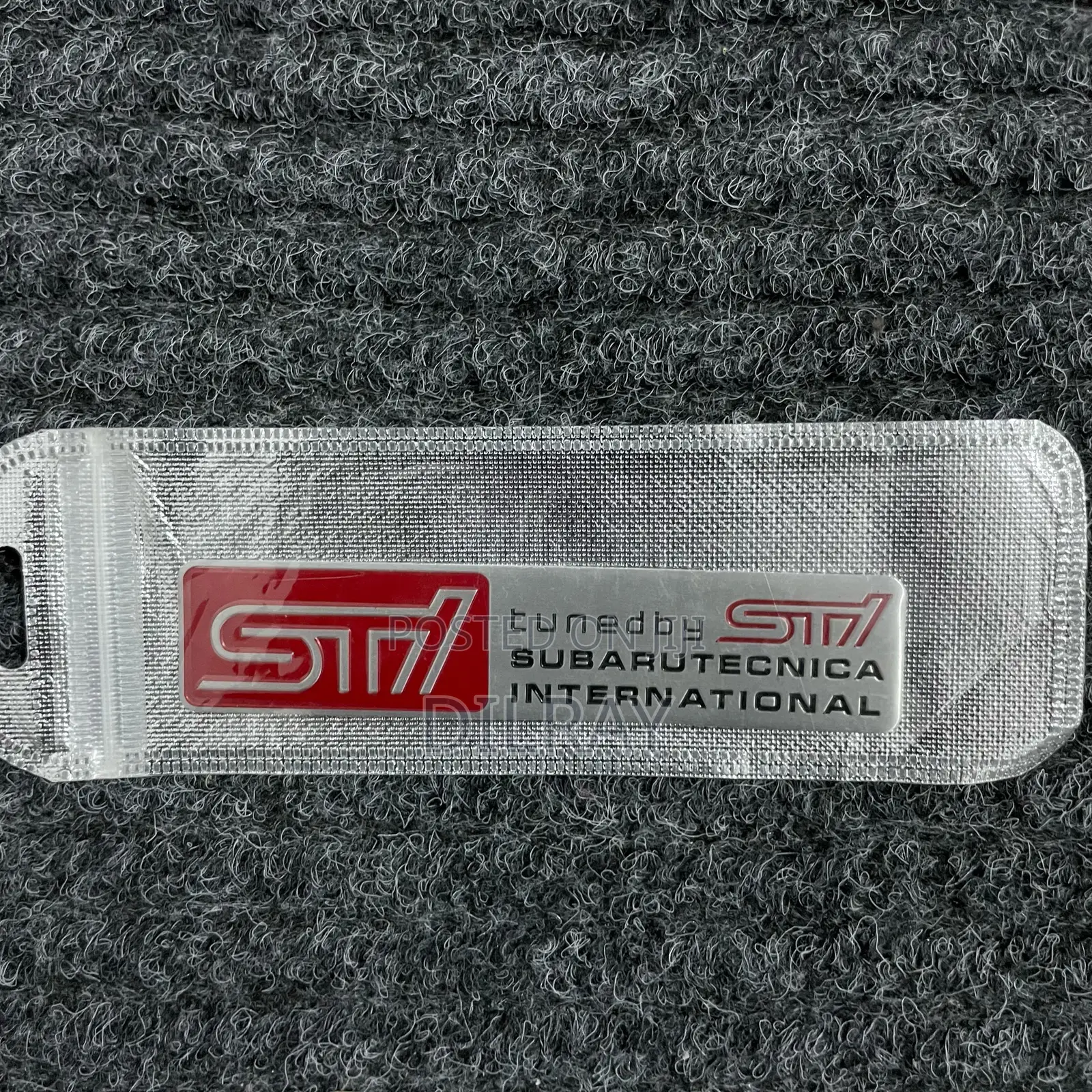 Subaru STI Logo Emblem Badge