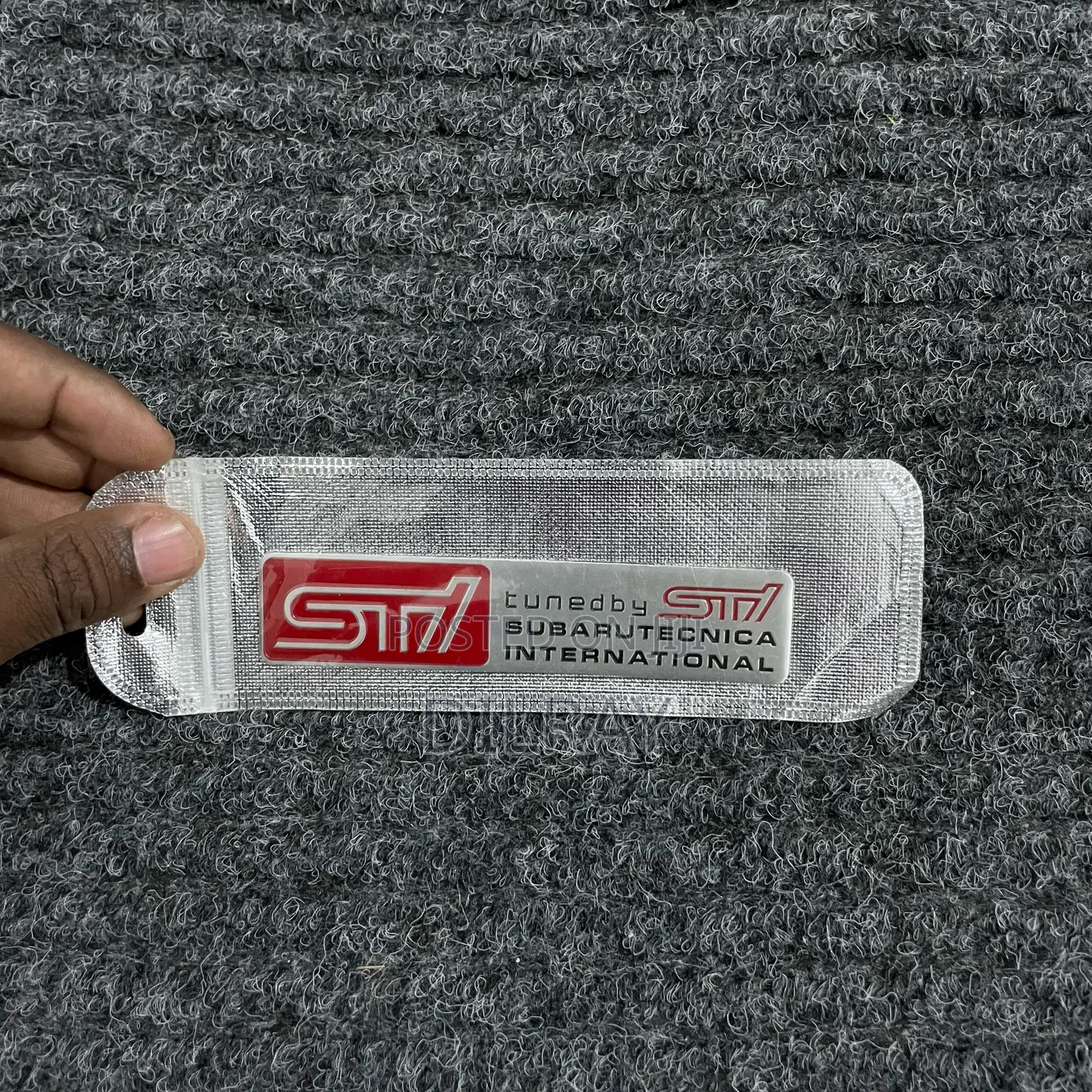 Subaru STI Logo Emblem Badge