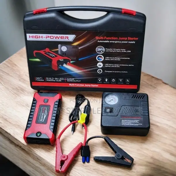 Wholesale Deals 12V 99800mAh Car Jump Starter With Air Compressor