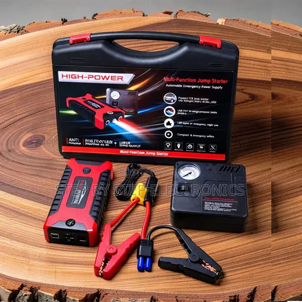 Wholesale Deals 12V 99800mAh Car Jump Starter With Air Compressor