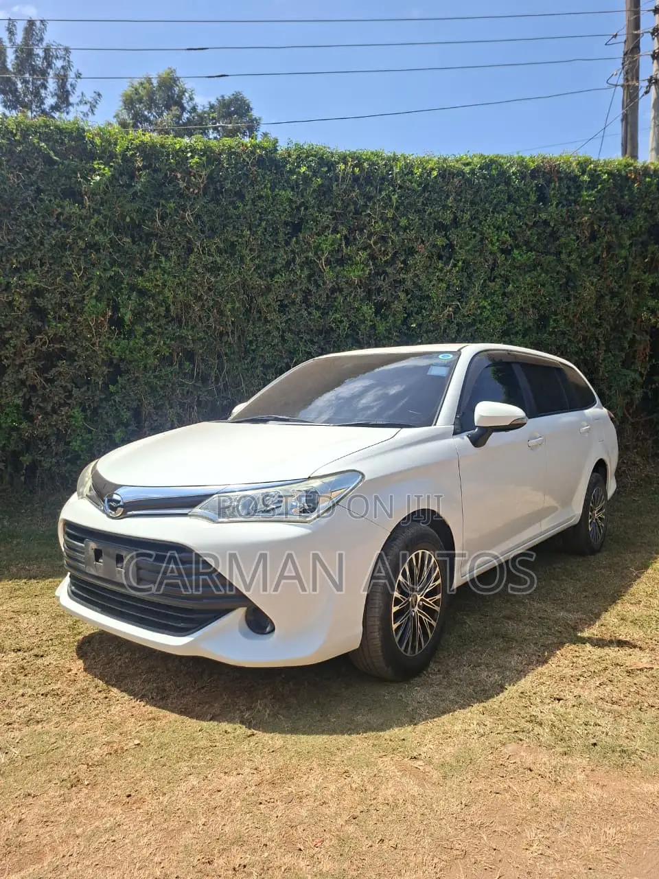 Toyota Corolla Fielder 1.5 Petrol FWD 2017 White