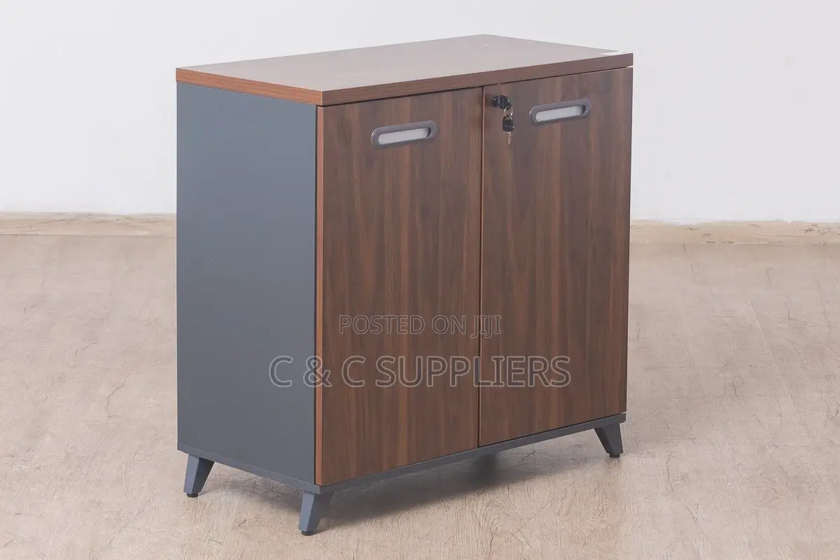 C C 2-Door Credenza Storage Cabinet.
