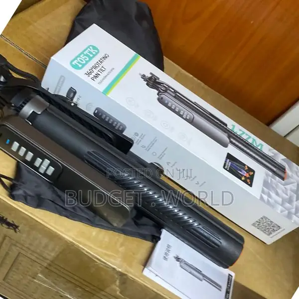 T05 360° Rotating Selfie Stick – Portable Phone Tripod