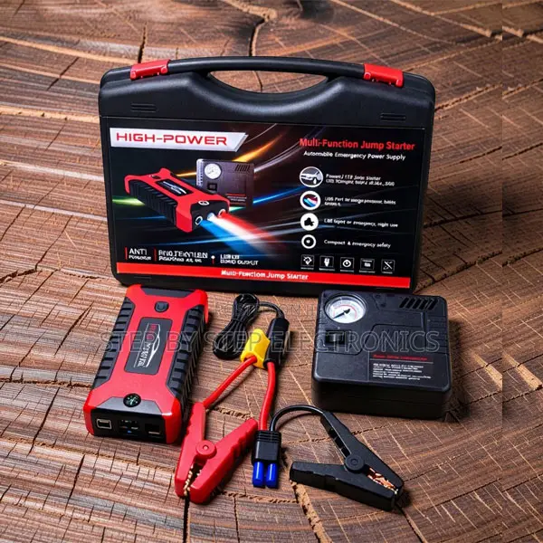 Bulk Discounts 12V 99800mAh Car Jump Starter With Air Compressor