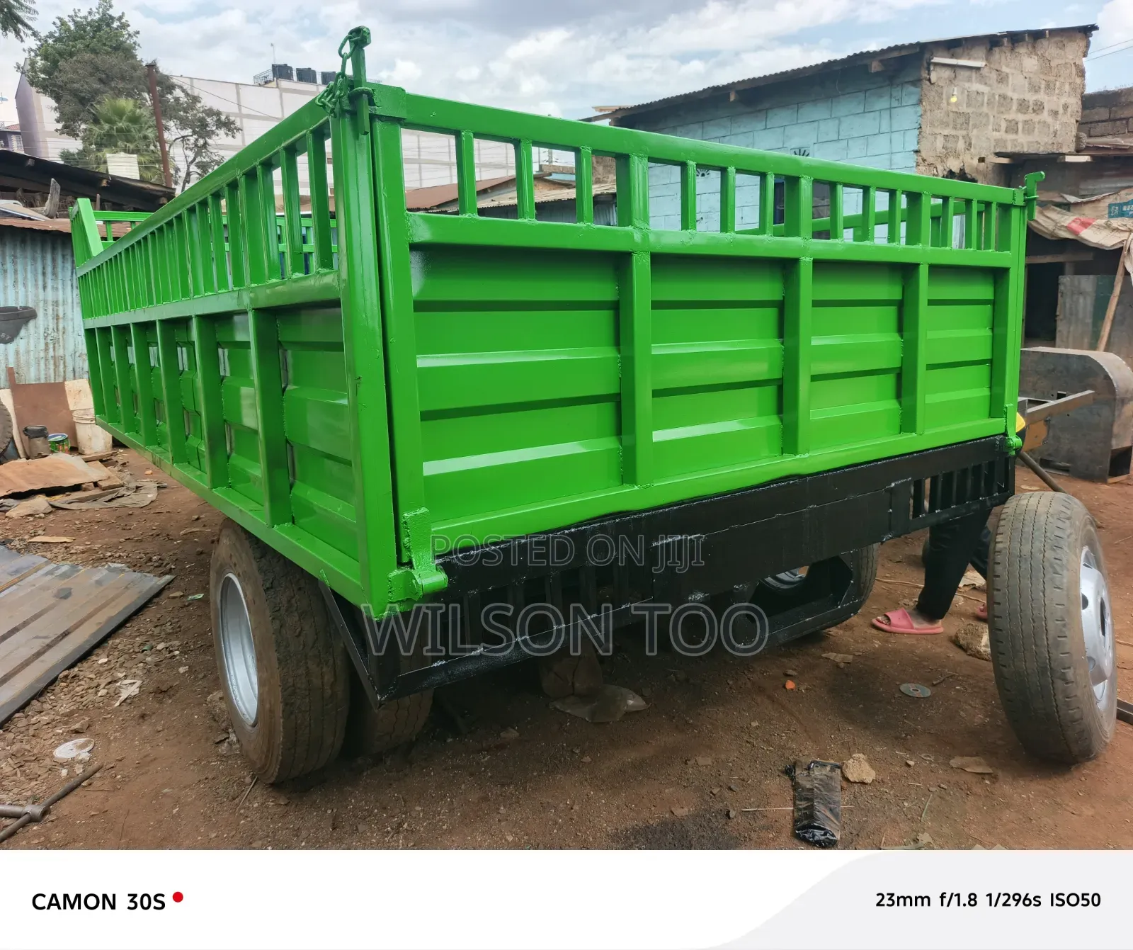 Trailer Seven Tonnes Double Wheel