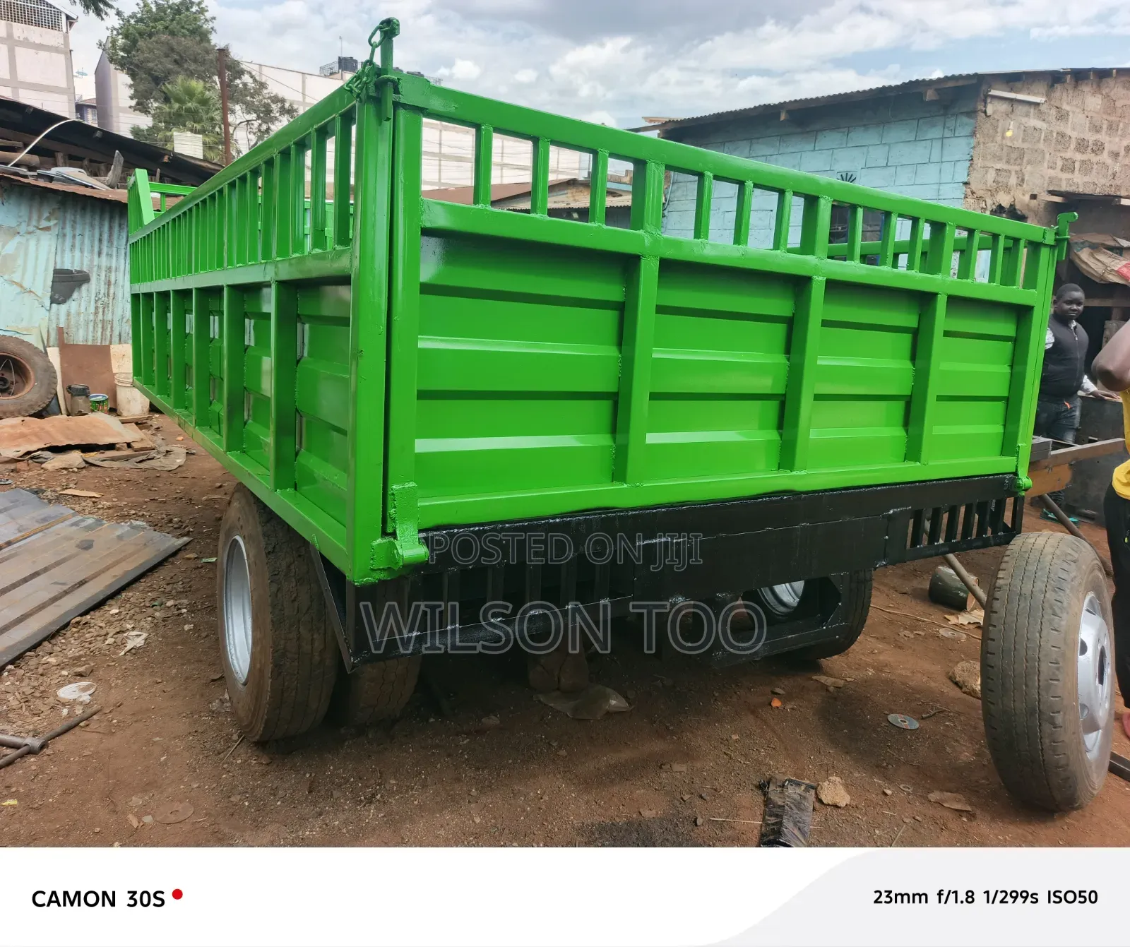 Trailer Seven Tonnes Double Wheel