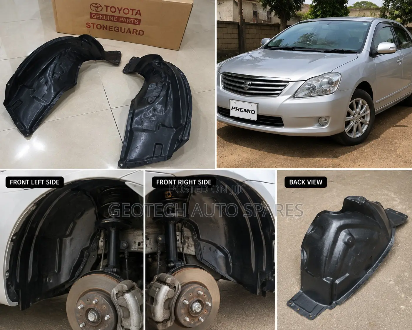 Toyota Premio Stoneguard (Inner Fender)