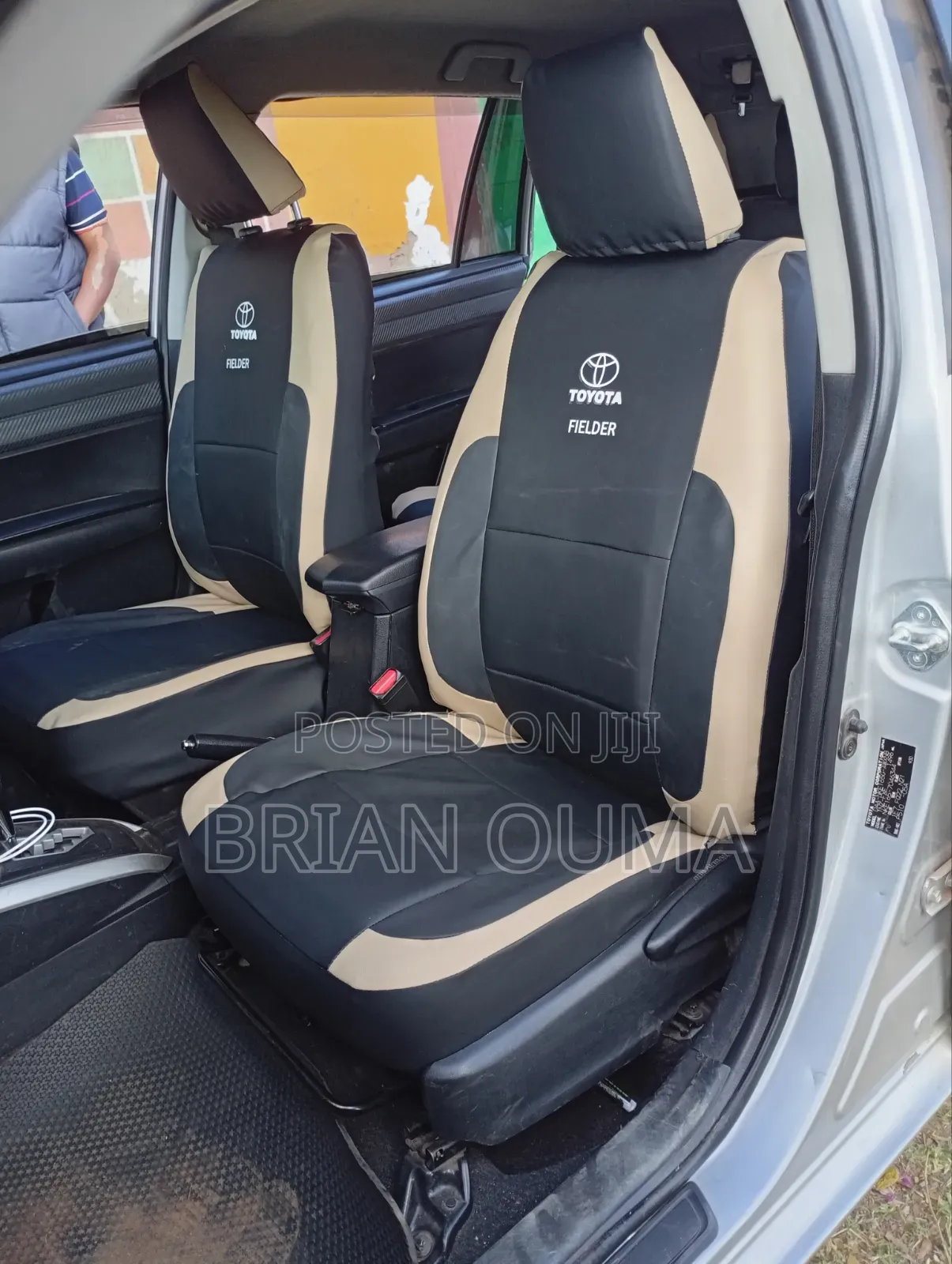 Custom Made Seat Covers for Toyota Fielder – KSh 7,999