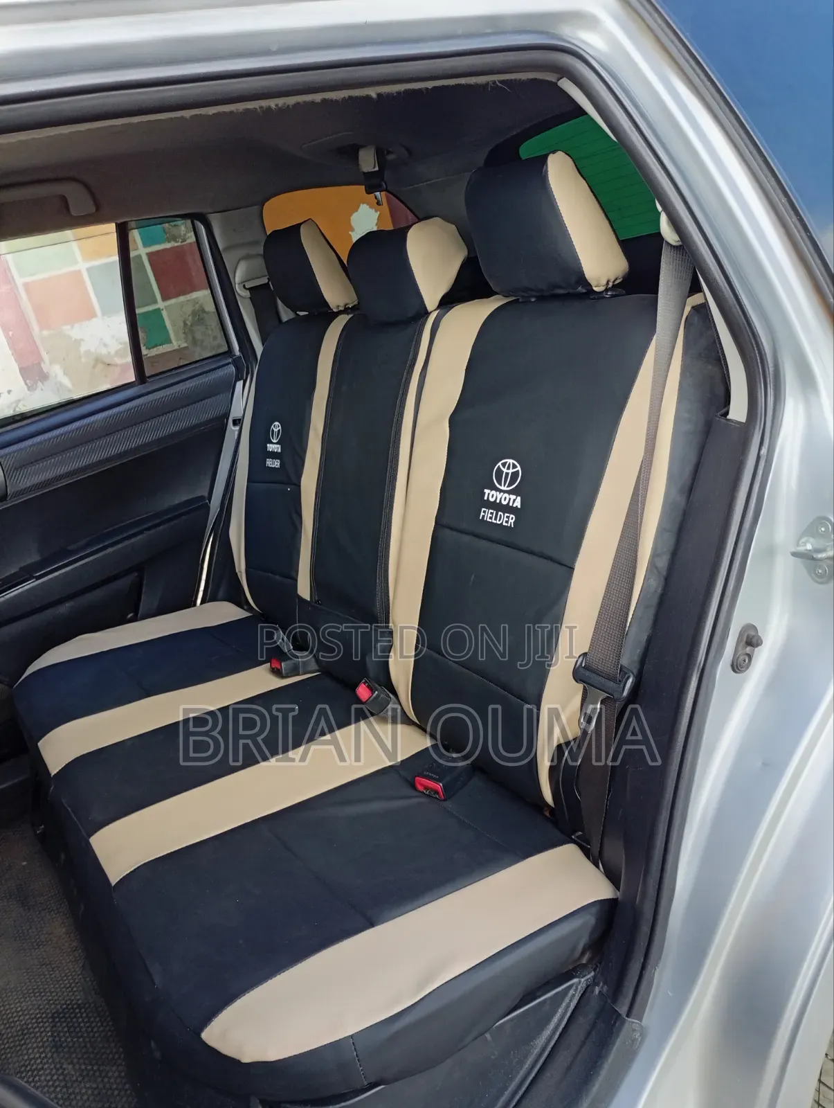 Custom Made Seat Covers for Toyota Fielder – KSh 7,999