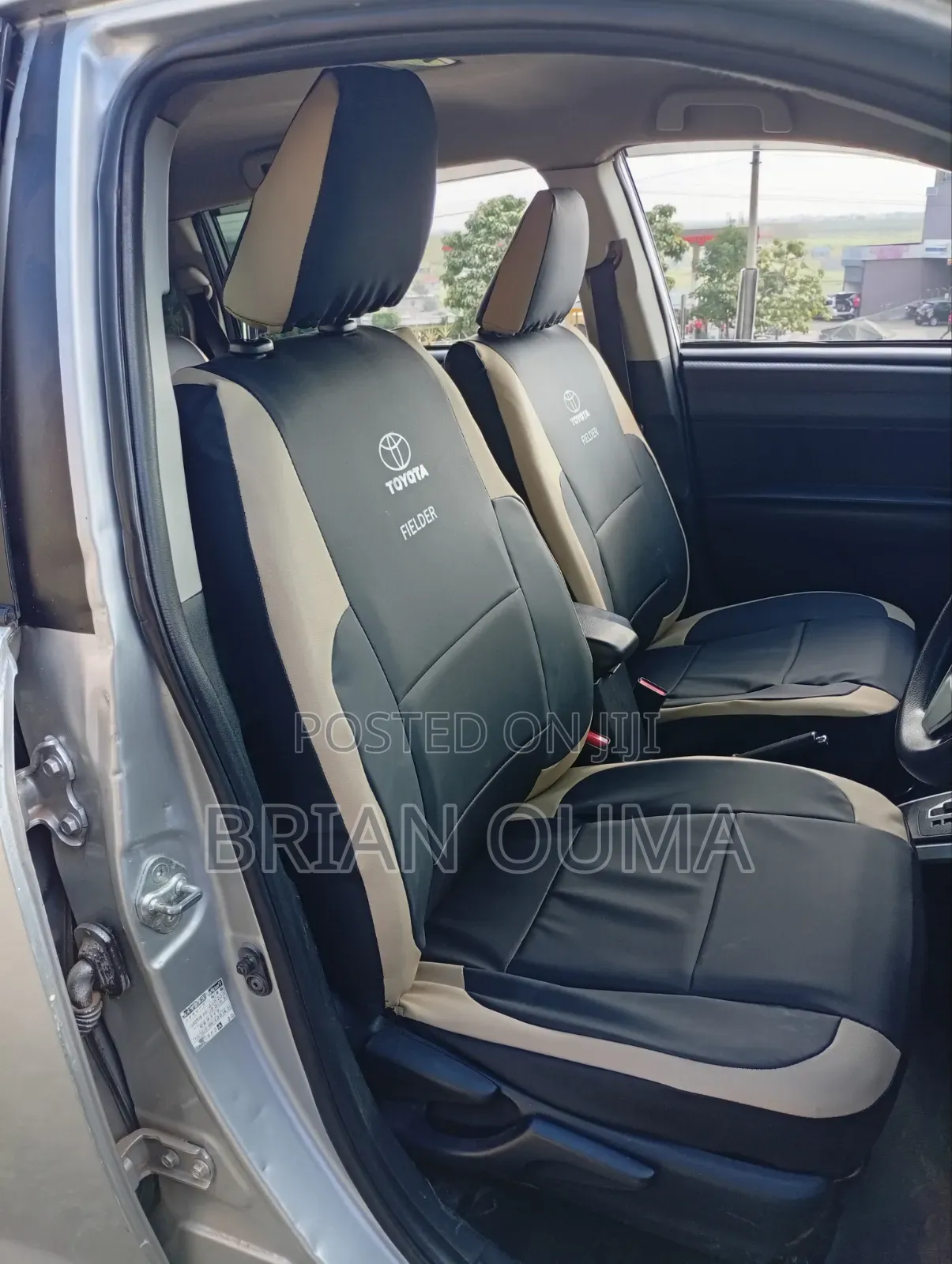 Custom Made Seat Covers for Toyota Fielder – KSh 7,999