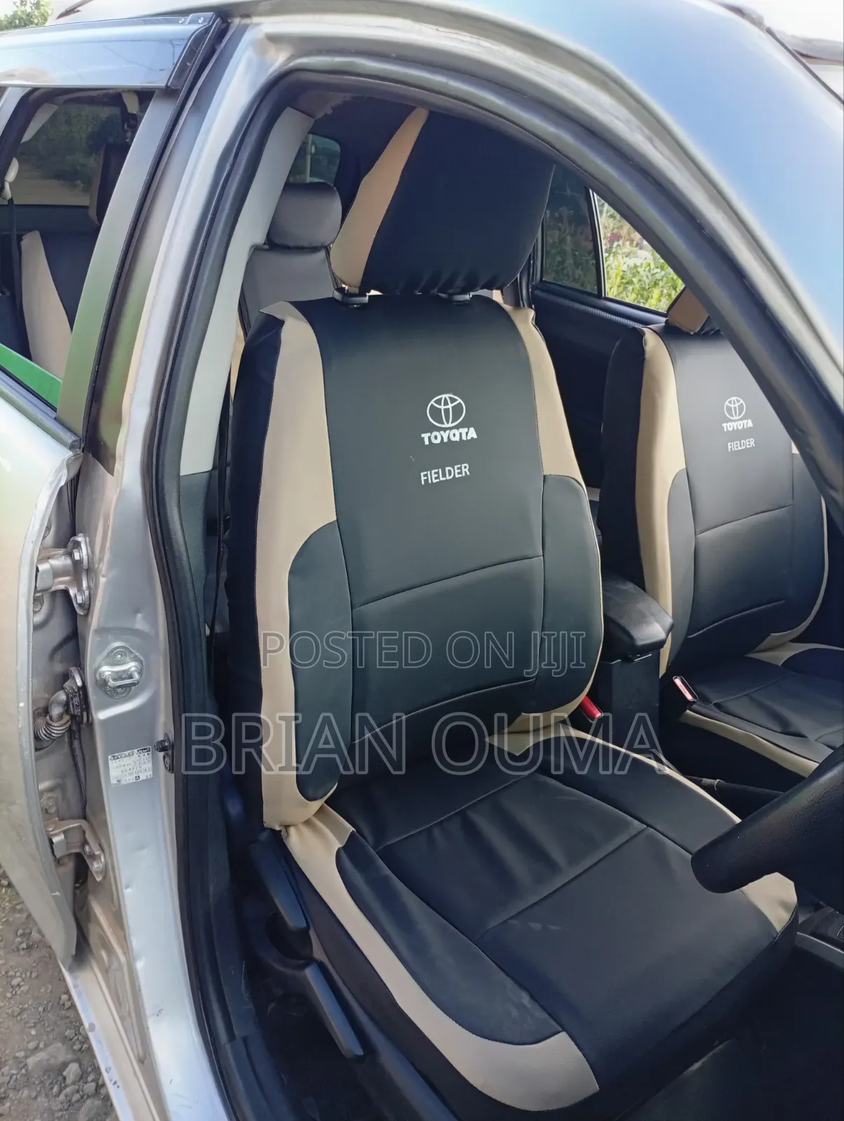 Custom Made Seat Covers for Toyota Fielder – KSh 7,999