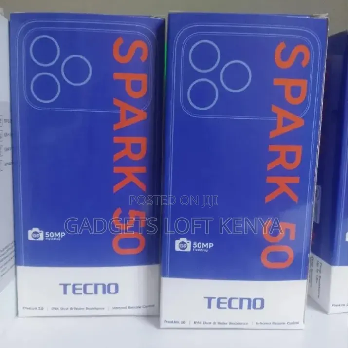New Tecno Spark 50 128 GB Blue