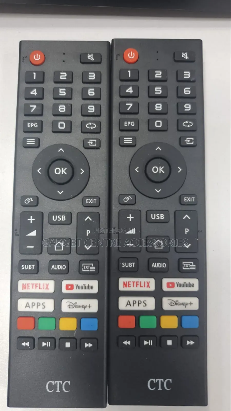 New CTC Smart TV Replacement Remotes