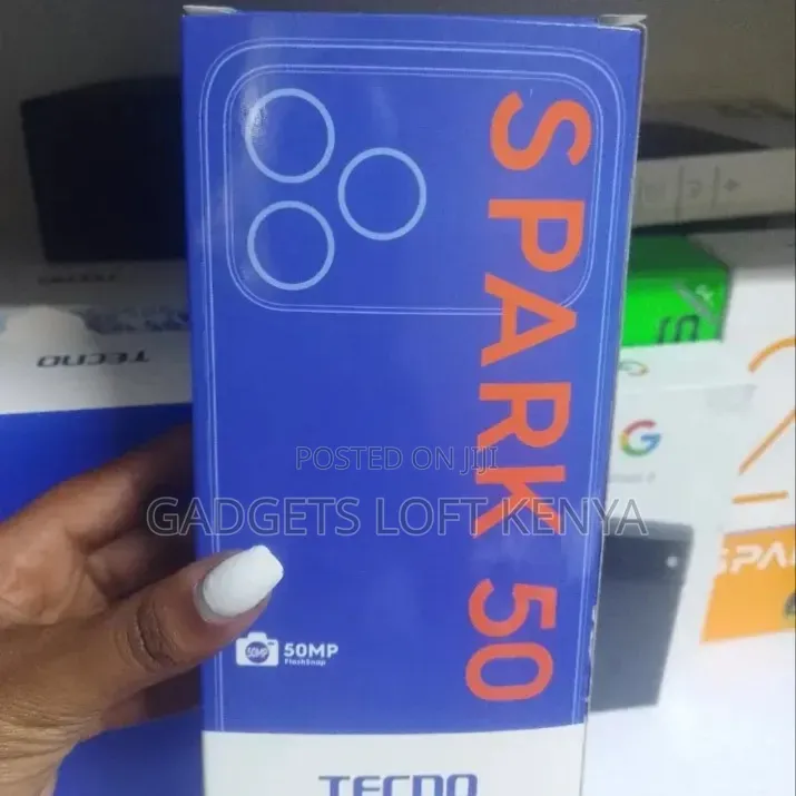 New Tecno Spark 50 128 GB Gray