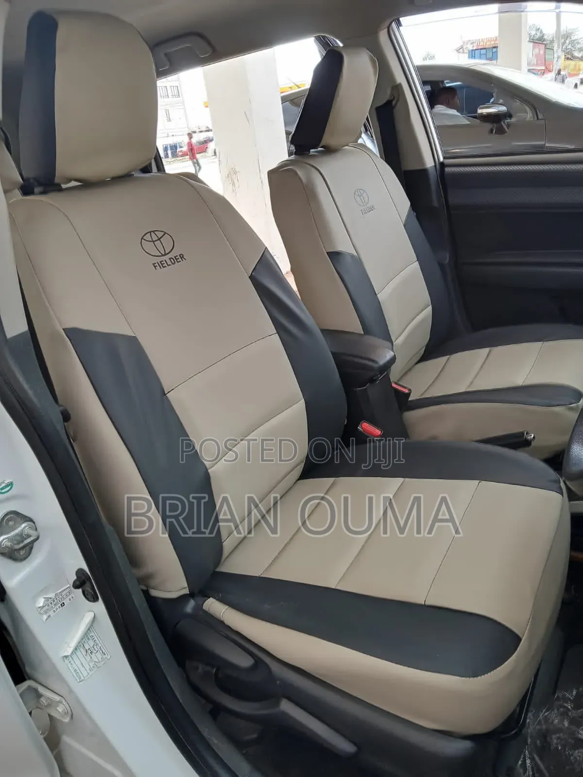 Toyota Fielder Leather Seat Covers – Custom Fit | KSh 7,999